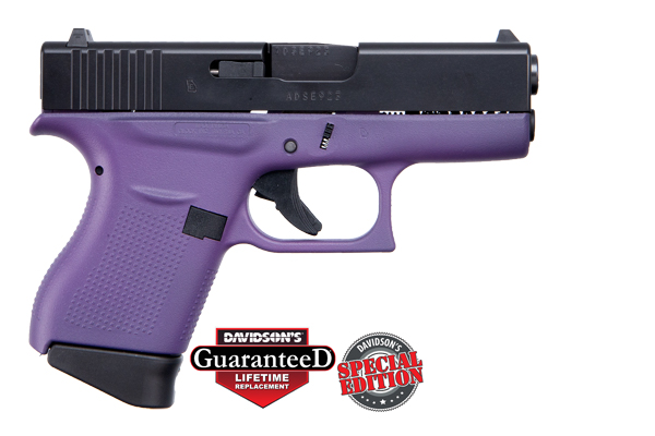 Handguns Apollo Custom|Glock 43 USA 9MMLUGER GLK 43 9MM 6RD PURP BLK